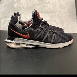 Nike Shox Gravity Men's 10.5 Black AR1999-016 Athletic Running Sneakers